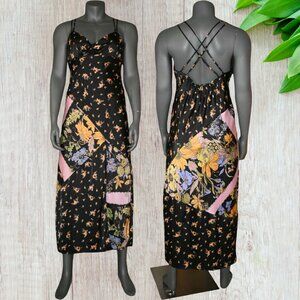 Samira Satin Slip Dress by Urban Outfitters Size Large